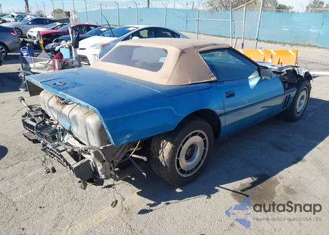 1987 Chevrolet Corvette z USA, uszkodzony, nr VIN 1G1YY3184H5113765